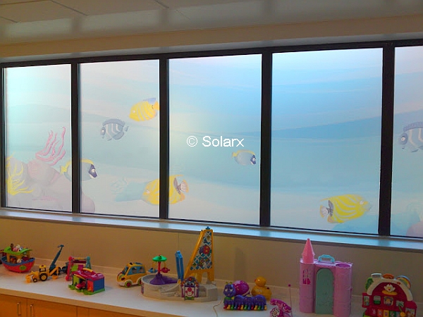 Glass Design In Childrens Ward